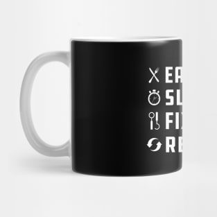 Dentist - Eat Sleep Fix Teeth Repeat Mug